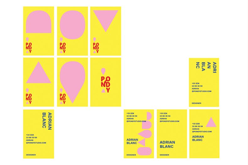 Identité de marque et web design Pondy studio